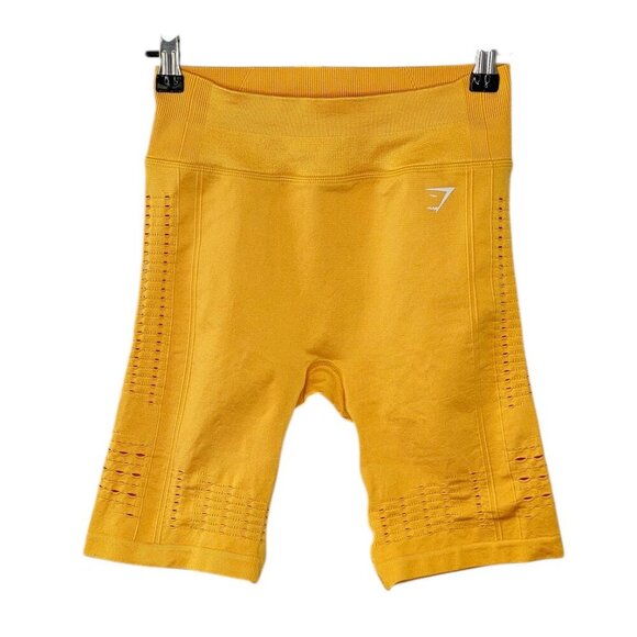 Gymshark Womens Glow Seamless Shorts, Athletic, High Rise, Size Small - Picture 1 of 8